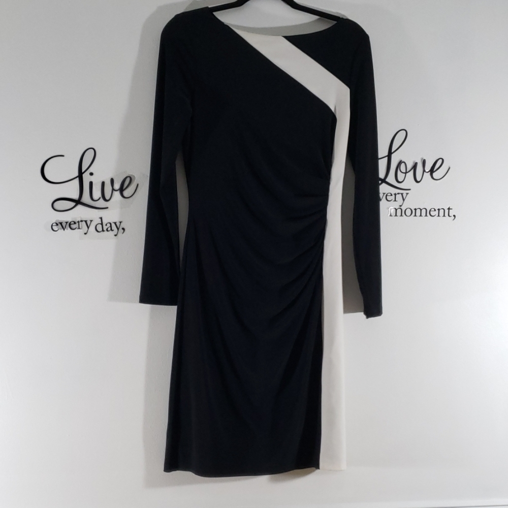 Lauren Ralph Lauren rouché slip on dress -190